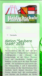 Mobile Screenshot of haidachschule.de