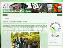 Tablet Screenshot of haidachschule.de